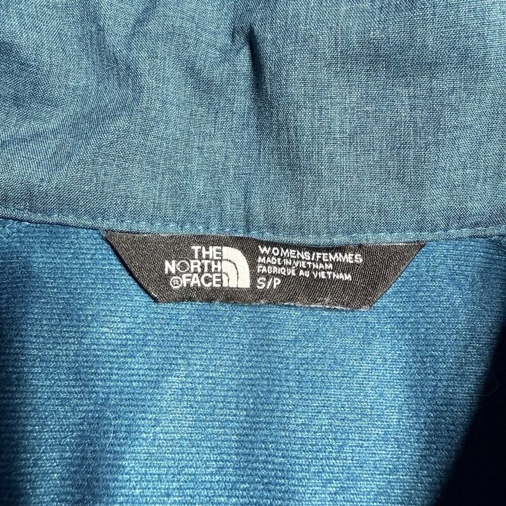 The North Face Park Slope WindWall‎ Softshell Jacket Womens Small Teal Blue - Picture 5 of 16